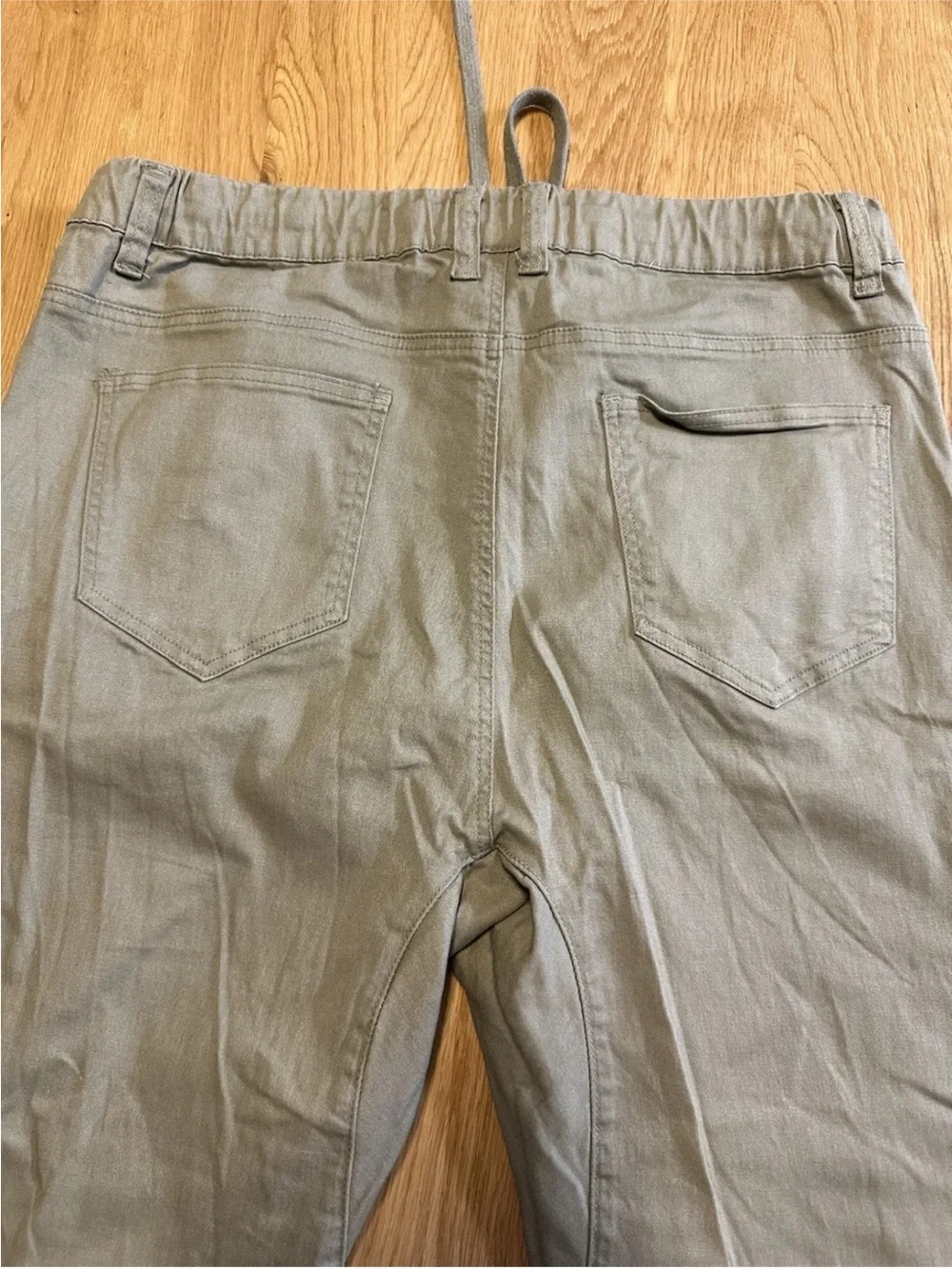 Men’s Victorious Green Cargo Joggers 2XL/30” 97% Cotton Drawstring Pockets